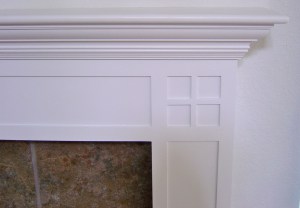 Detail view of corner