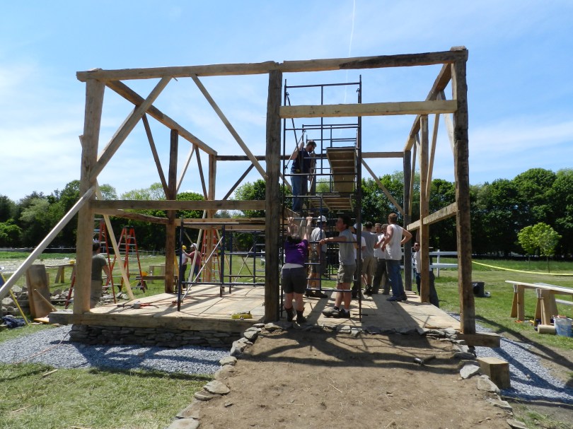 Primary bents are standing