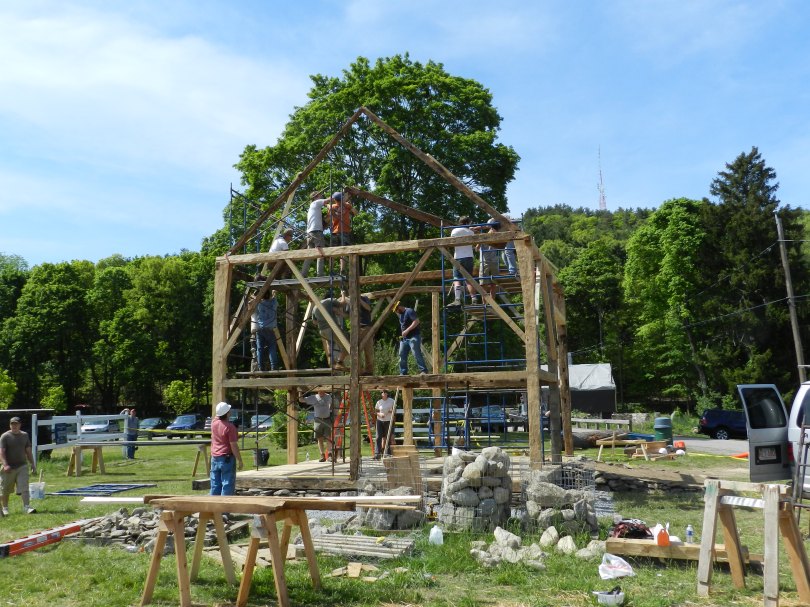 Standing up the rafters