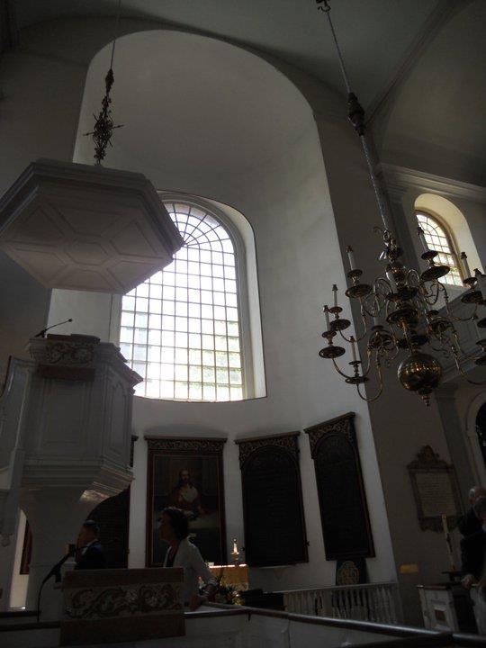 View from where we were sitting in the PC box