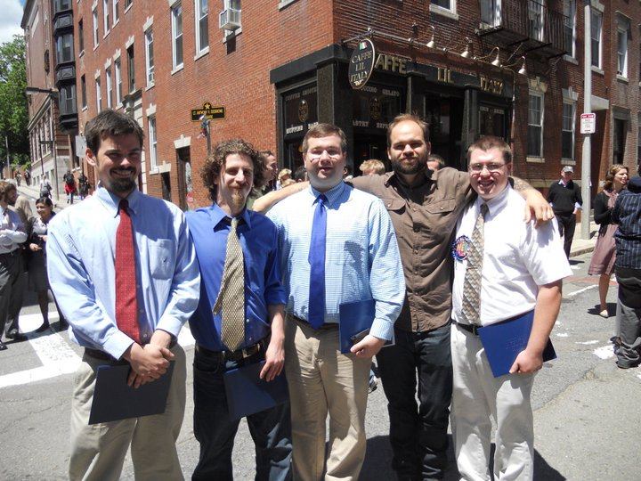 The Crew (L to R) Lee, Andy, Bill, Andrew, John