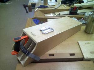 Saw Till with Handle and Safety Strap