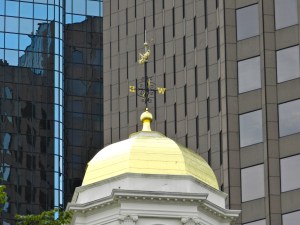 Grasshopper on top Faneuil Hall in Boston