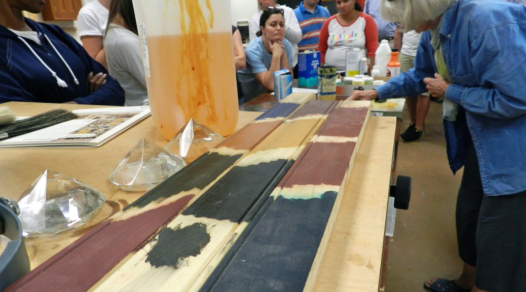 Mixing paints and related analysis