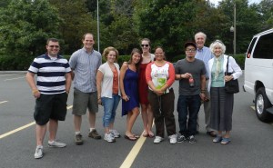 Group shot at the MFA