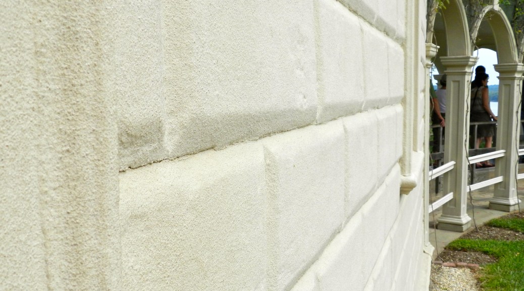 Close up detail of Rustication