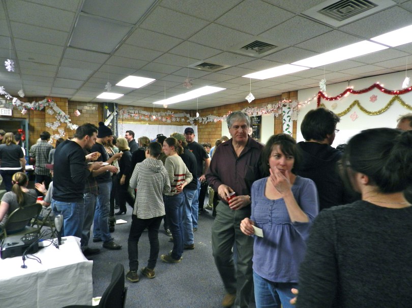 A view of the NBSS Holiday Party