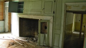The 'Before' this was the kitchen fireplace surround as we found it