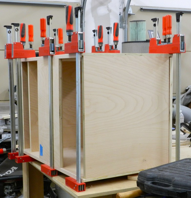 Gluing up the carcass