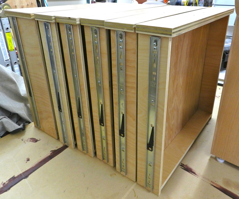 Finishing the Drawers