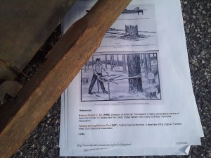 1897 Folding Sawing Machine