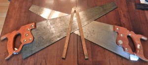 Saws and Carriage Maker's Rule