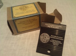 Lee Valley Saddle Square made for the 80th Anniversary of the EAIA -- I look forward to using it at the bench.