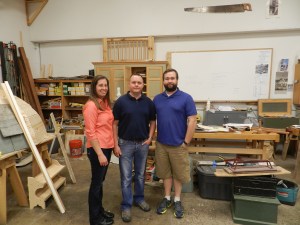 Left to right: Mrs. Gordon, Brandon Gordon, Bill Rainford