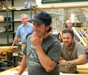 A funny moment during to the talk