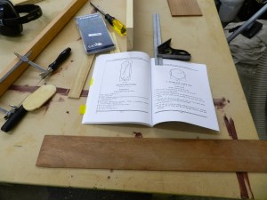 Getting ready to lay out