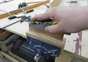 Planing the stock to width