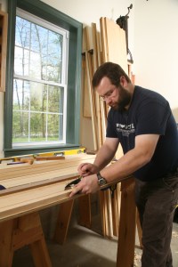 Making traditional molding by hand and machine. (Photo Courtesy of The Taunton Press)