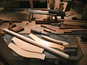 Templates in the Dominy Furniture Workshop