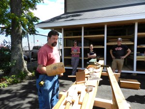 Rich Friberg Timber Framing Lesson