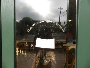 Entrance to the Woodwright's School