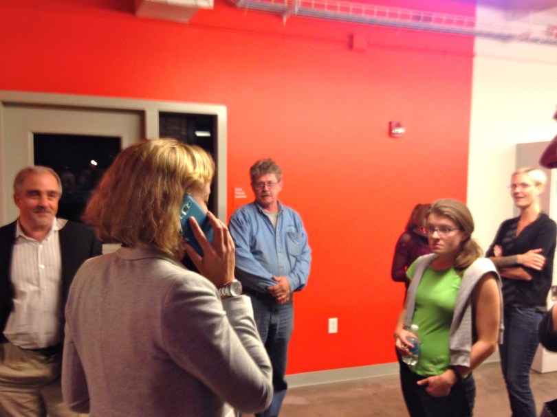 NBSS Alumni Association touring the new facility