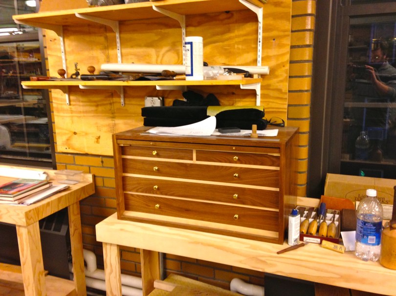 A CFM Student's tool chest.