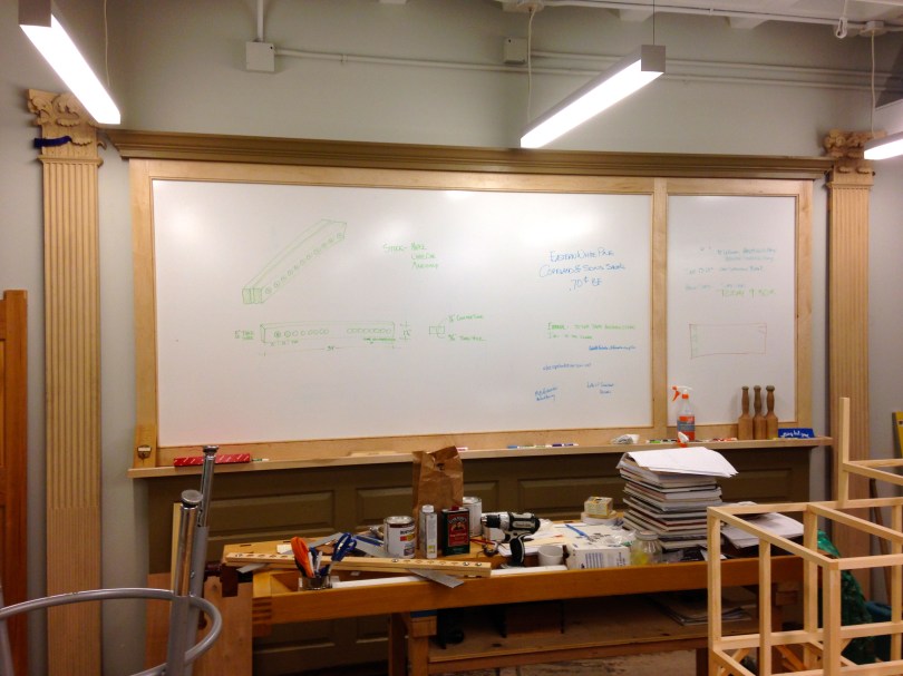 Rich's sweet new teaching space in the second year classroom