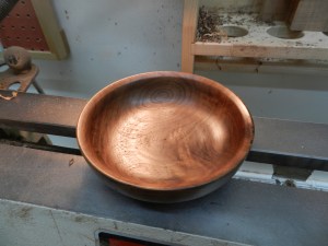 Finished bowl