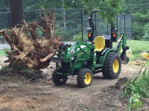 Moving ever larger stumps