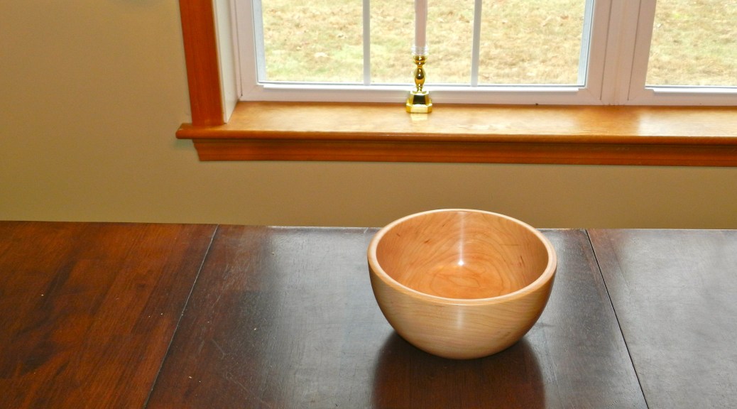 Completed Cherry Bowl