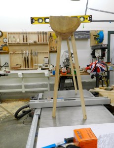 Test fit on a level surface like a table saw