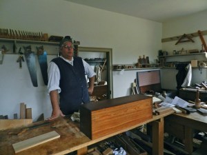 Garland Wood in the Joiner's Shop