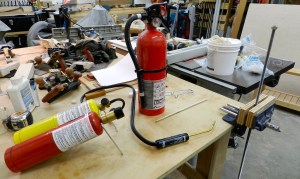 Mapp + Oxygen cutting and welding torch used for brazing