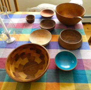 A sampling of Tage's bowl turning 
