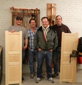 Group picture with some finished shutters