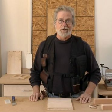 "There's a Better Way" To hold your sharpening stone on the job site