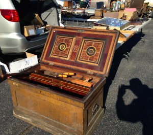 Nice inlaid tool chest