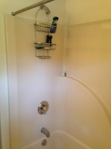 The Before Photo (Circa 2000 fixtures as that is when the house was built)