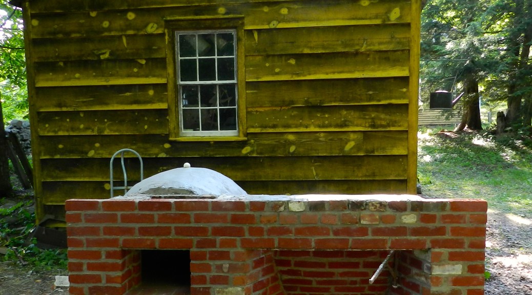 Completed Fireplace and Oven