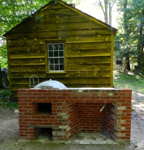 Completed Fireplace and Oven