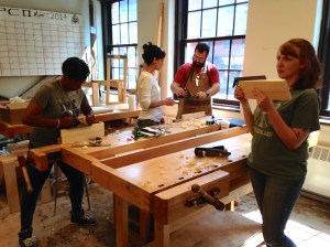 Bill Rainford Teaching Traditional Woodworking