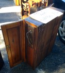 Back of the center cabinet