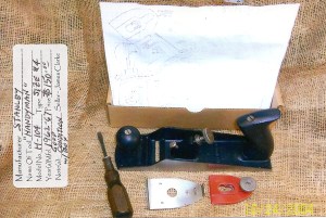 Stanley H104 Dis-assembled (Photo by James A. Clarke 2004)