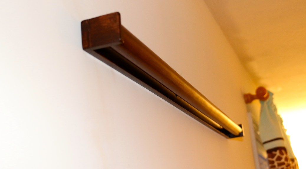 Finish set to match other pieces of baby furniture in the room