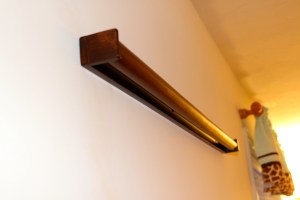 Finish set to match other pieces of baby furniture in the room