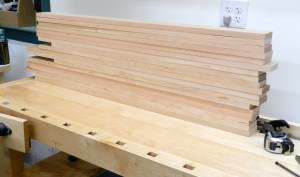 Milling stock for 3 pairs of legs