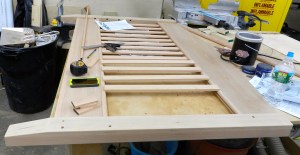 Installing the slats