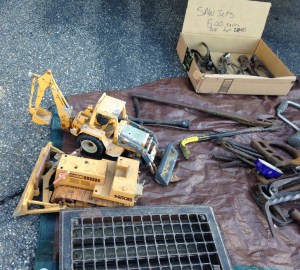 1980s Ertl Metal Case Backhoe