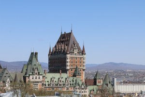 The Frontenac Hotel and Old Quebec